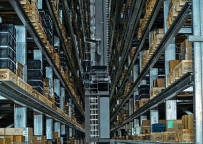 59 000 Paletten-Lagerplätze auf 4000 Quadratmetern