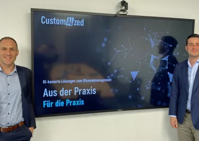 Das Start-up „CustomAIzed“ bringt KI zum Mittelstand