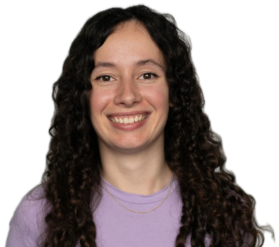 Milena Hildebrandt, Brustausschnitt freigestellt Milena Hildebrandt, Auszubildende bei den Fränkischen Nachrichten